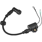 uxcell Ignition Coil Assy for Yamaha 2 Stroke 3 Cylinder 25HP 30HP 40HP 50HP 150HP 200HP 225HP 250HP Marine Boat Ignition Electrical Coil Pack for Yamaha Outboad 25B MHS/L 25Q EOS/L