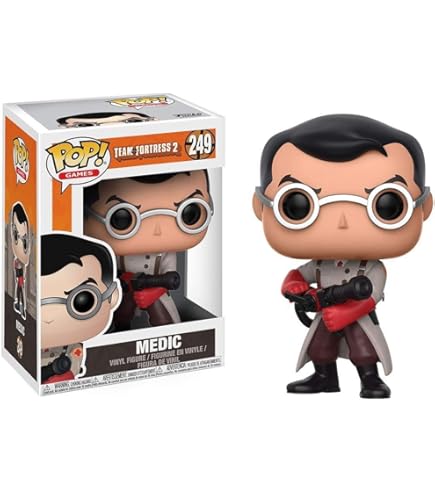 ヘビー　メディック  フィギュア　funko pop Funko Pop! Team Fortress 2 TF2 Medic #249 Box Damage See