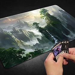 Durable MTG Playmat TCG Playmat with Zone and