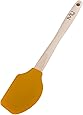 MIU France Silicone Spatula with Measurement Conversion Chart on Head, Persimmon