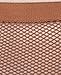 Danskin Women's Padded Foot Fishnet Tights, Suntan