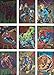 1994 Fleer Marvel Universe Series-V New Complete 9-Card Rainbow Border Power Blast Chase Set