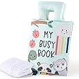 The Peanutshell Busy Book – Interactive Book Toys for Infants & Toddlers 1-2-3-4, Educational Gift Travel Montessori Busy Board for 1 Year Old Girls & Boys, Learning Toys for Toddlers 2-4 Years