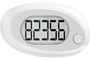 Pedometer Walking Simple 3D Step Counter with Clip and Lanyard, Activities Fitness Tracker Without Smartphone, Accurate Step 