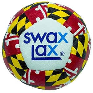 SWAX LAX Lacrosse Training Ball – Same Size & Weight as Regulation Lacrosse Ball but Soft – Indoor Outdoor Practice Ball…