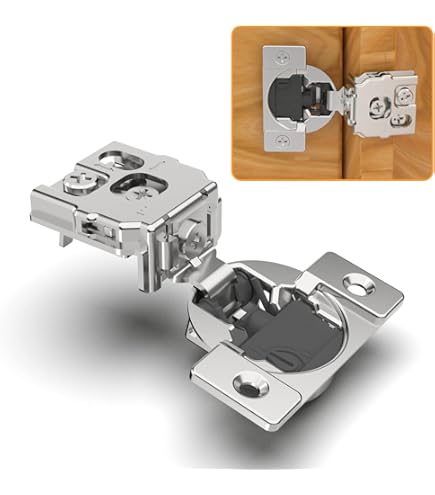 Blum 1-1/2 Inch Overlay BLUMOTION 39C Compact 110 Degree Soft Close Face Frame Concealed Hinge Press In Uuml1163 Blum 1-1/2 Inch Overlay BLUMOTION 39C Compact 110 Degree Soft Close Face Frame Concealed Hinge Press In Uuml1163