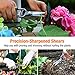 WORKPRO 2-Piece Pruning Shears Set, 8″ Bypass Garden Shears and 8” Handing Pruner with Steel Straight Bladethumb 4