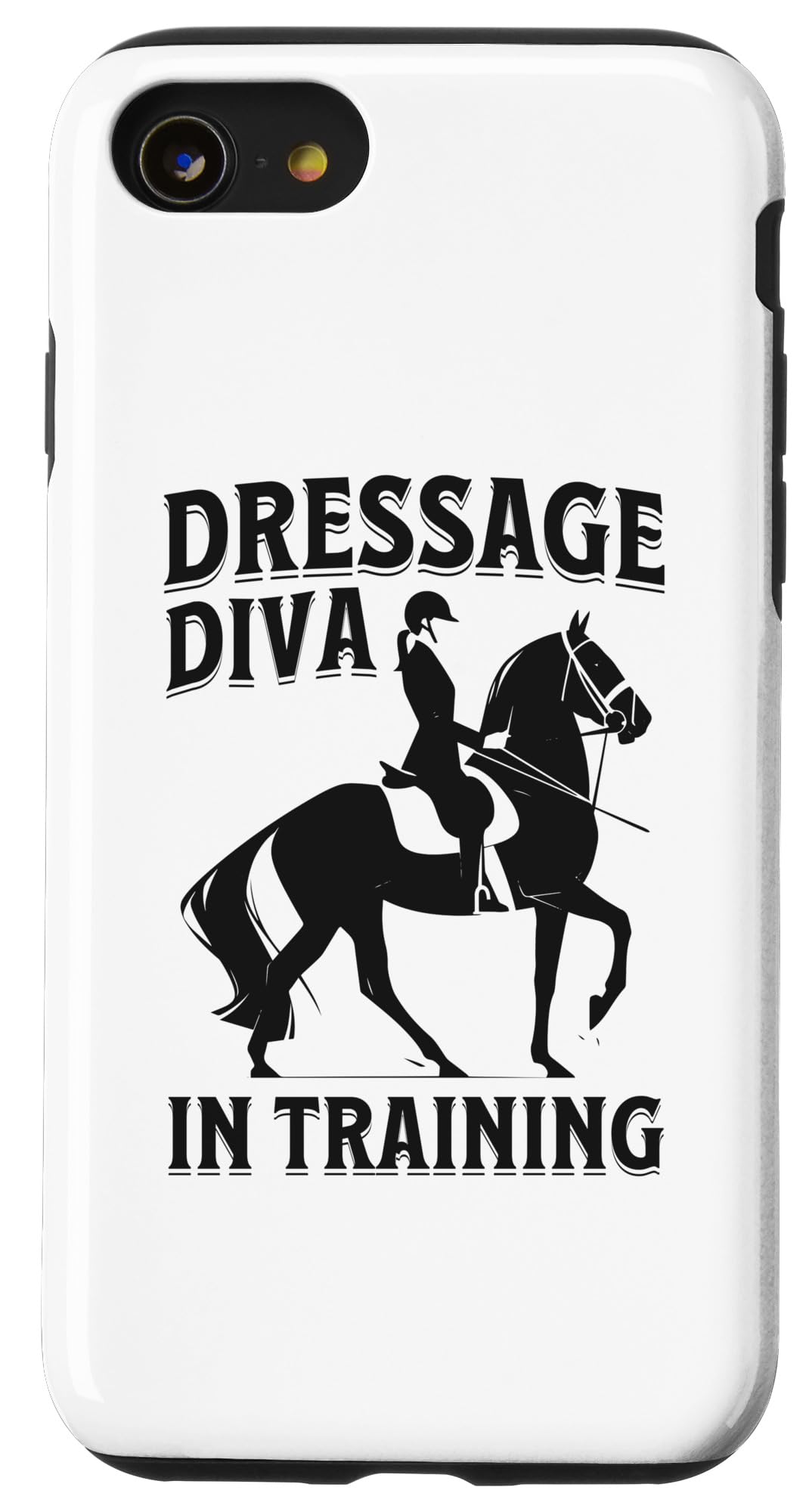iPhone SE (2020) / 7 / 8 Dressage Diva In Training Horseback Riding Case