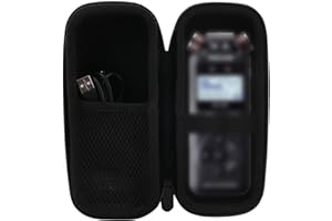 WERJIA Hard Case Fits Tascam DR-05X/DR-05XP Handheld Digital Audio Recorder (DR-05X)