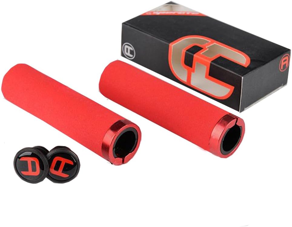 LUA Soft Durable Lock On Mountain Cycling Bike Grips/Sponge cover