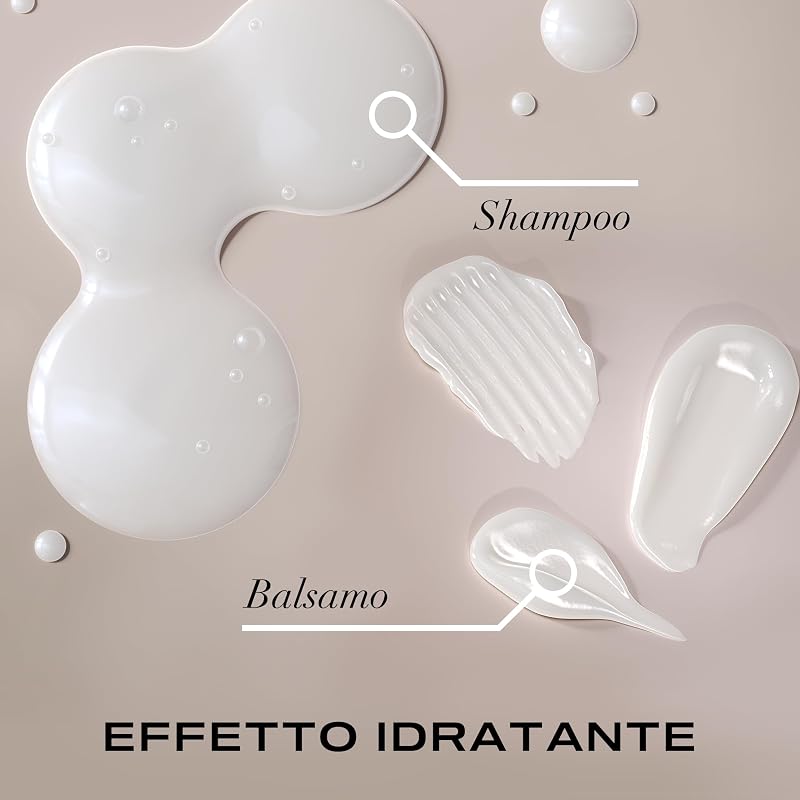 Balsamo Nourishing + Coconut Milk, Balsamo capelli secchi con Latte e Olio di Cocco e Proteine del Latte, Trattamento districante capelli per una chioma morbida, luminosa e sana, 385 ml