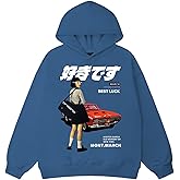 BestLucky Y2k Hoodie For Women Oversized Graphic Sweatshirt Vintage Casual Preppy Pullover Hoodies Streetwear Unisex