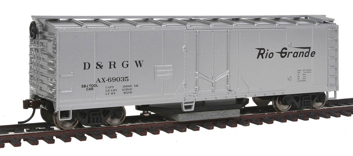 Walthers Trainline 931-1482 Track Cleaning Boxcar D&RGW