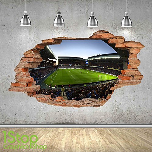 GLASGOW RANGERS FOOTBALL BADGE bedroom boysVinyl Wall Art Sticker