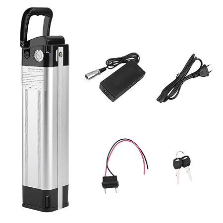 Dpower Akku 342W 24V 13,2Ah Fahrrad Akku Pedelec Elektrofahrrad E-Bike Halterung Ladegerät