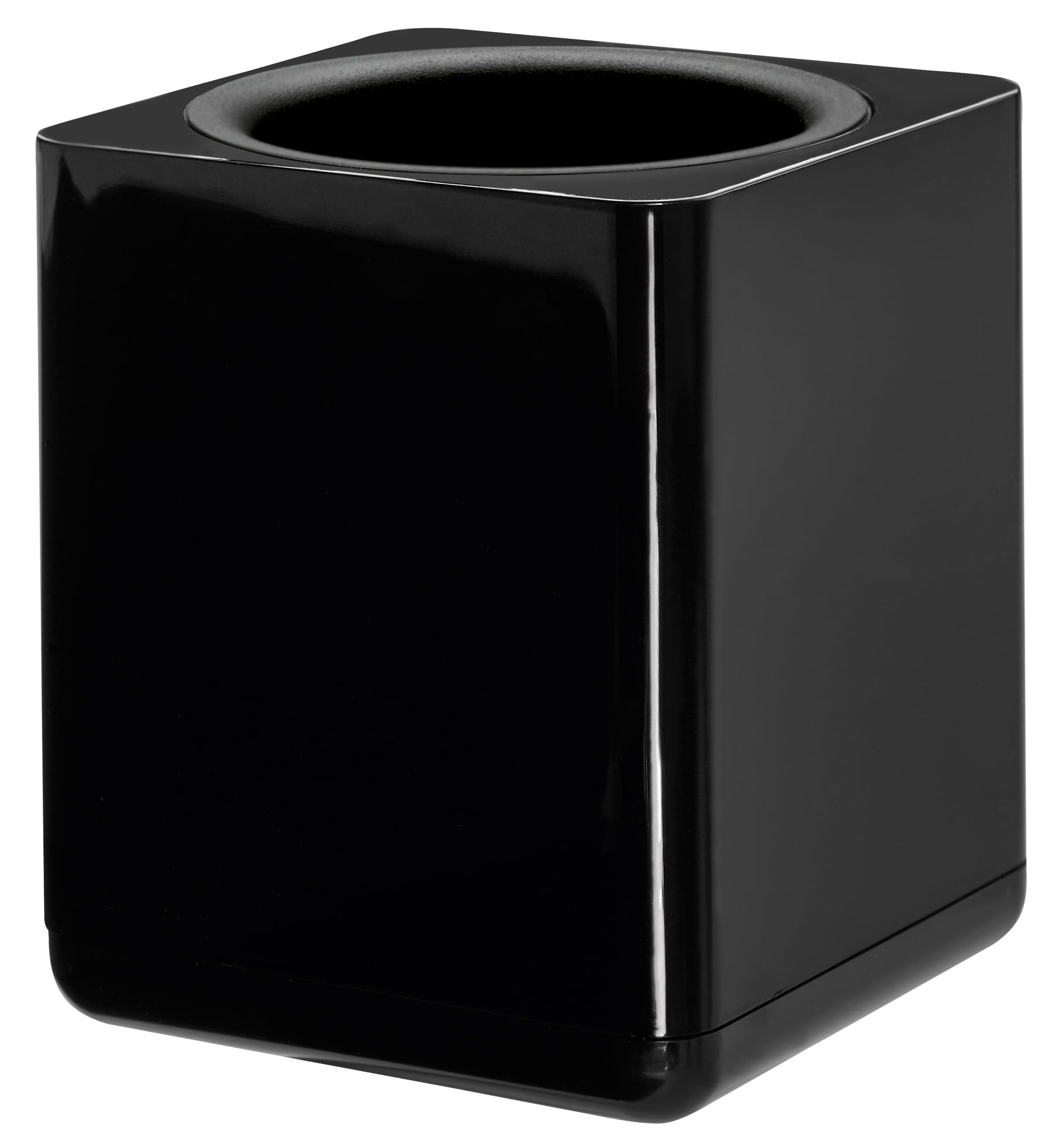 HAN 17653-13, i-Line pencil cup. Elegant, attractive accessory in premium quality, black