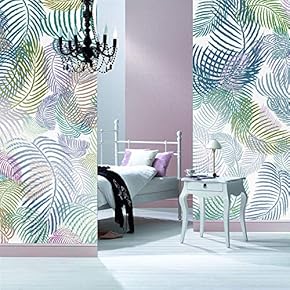 Wall Murals for Bedroom Leaf Large Removable Wallpaper Peel and Stick Wall Stickers - 66x96 inches