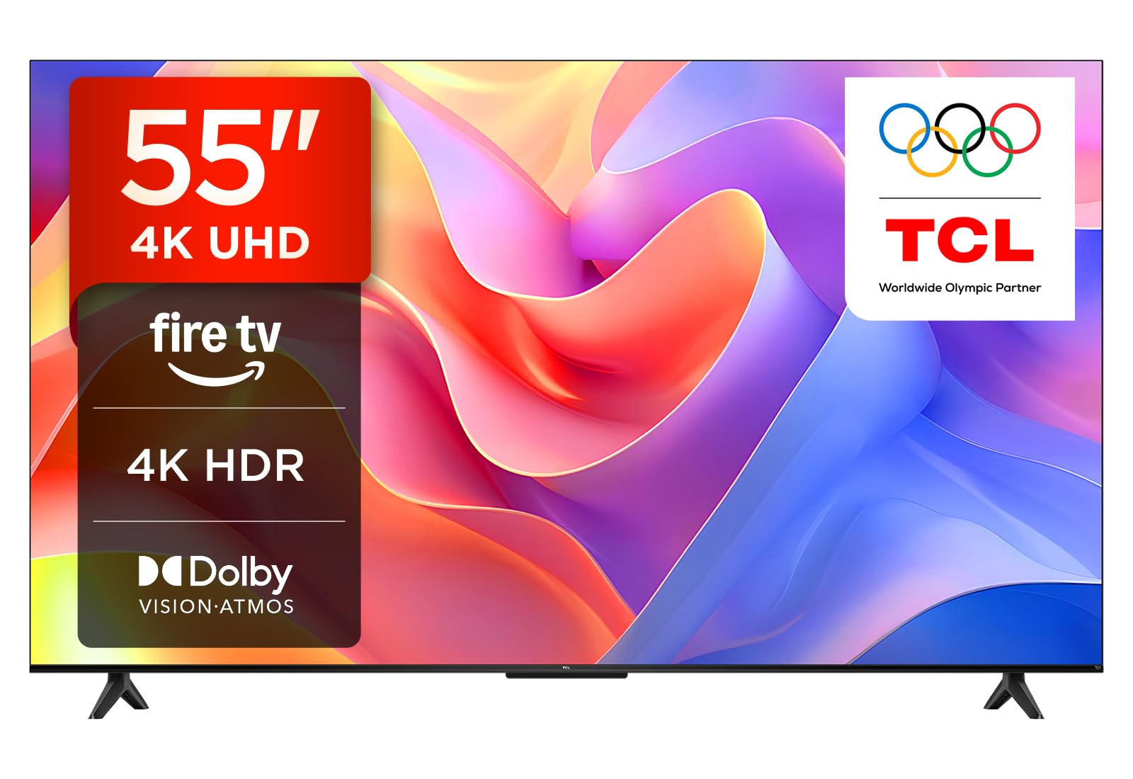 TCL 55PF650K 55-inch 4K Ultra HD, HDR TV...