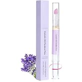 2-in-1 Ceramic Cuticle Oil Pusher Pen, Nail Cuticle Pen Applicator, Cuticles Remover Pens for Hangnails, Dry&amp; Damaged Nails, Strengthen Brighten Repair &amp; Nourish Nails