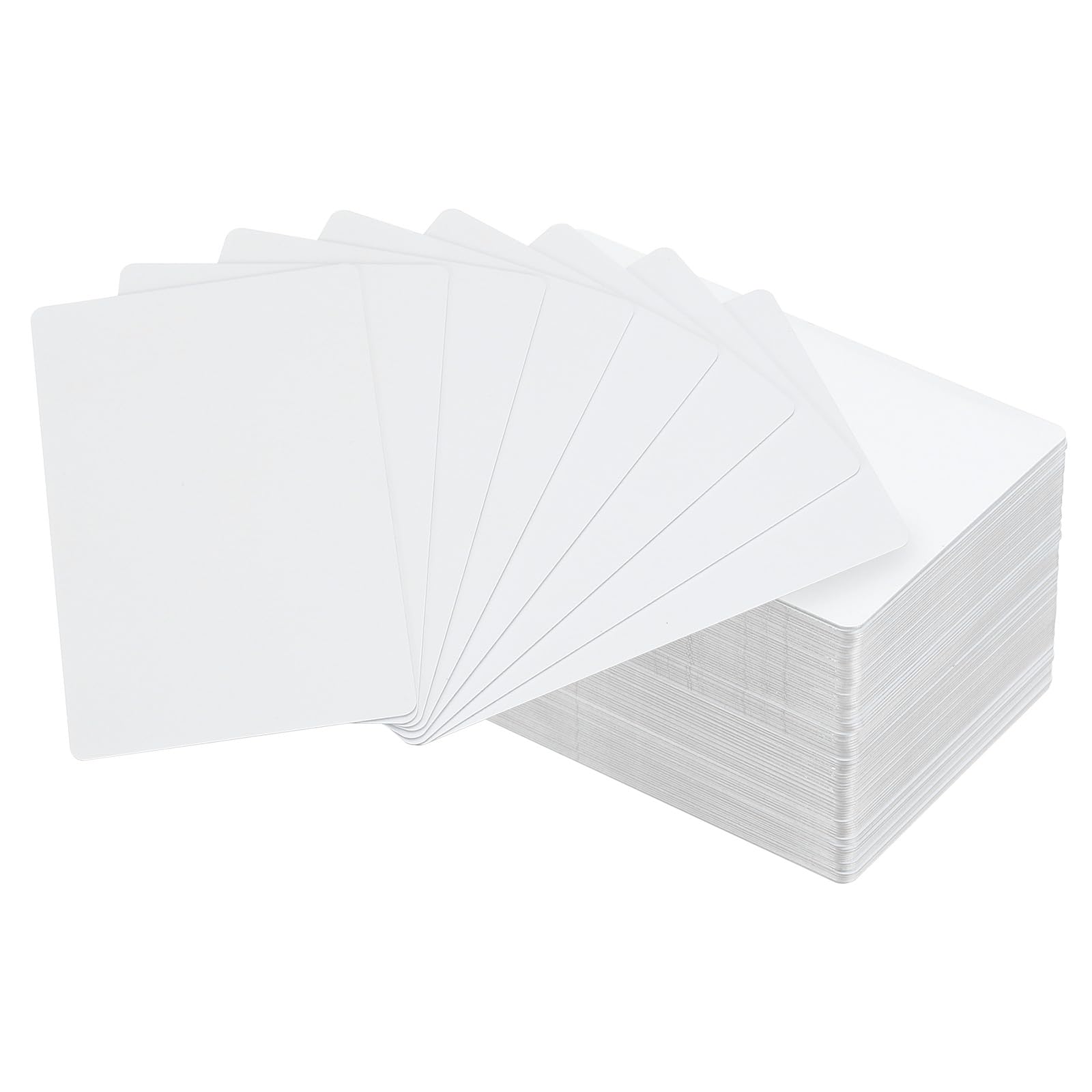 YOKIVE 100 Pack Printable Blank Card, Personalized Business Card | Double-Sided Printing, Great for DIY Card, Picture(White, 0.45mm Thick 3.4x2.1 Inch)