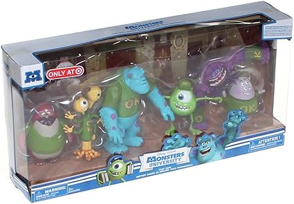 monsters inc figures playset