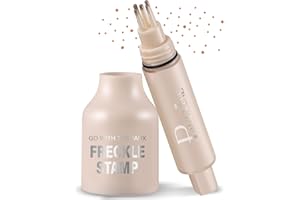 NAKIDO Freckle Stamp – No Makeup Experience Needed, Easily Create Real And Natural Freckles In Seconds, Long-Lasting, Waterproof, All-Day Wear | Gentle Skin-Friendly Formula For Sensitive Skin (2# MEDIUM)
