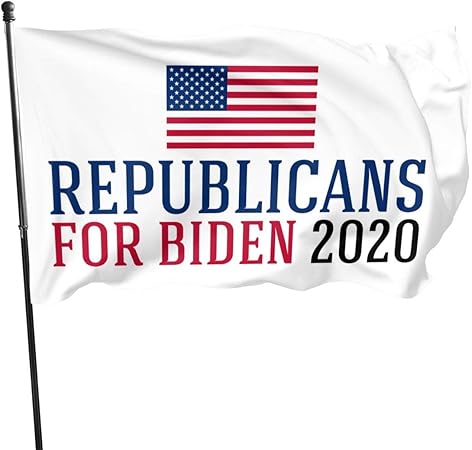 Amazon Com Republicans For Joe Biden 2020 Biden 2020 Flag 3x5 Banner Funny American Presidential Election Garden Flag Outdoor Garden Outdoor
