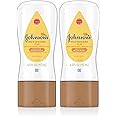 Johnson's Baby Oil Gel Enriched with Shea and Cocoa Butter, Great for Baby Massage, 6.5 fl. Oz (Pack of 2)