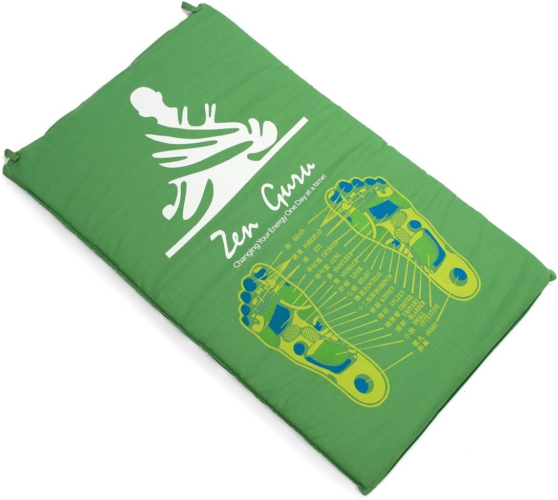 ZenGuru Best Lumbar Support Cushion - Acupressure Massage Back Pillow - Posture Improvement, Back Pain and Stress Relief - with Magnet Therapy - Ideal for Office Chair, Car Seat, Sofa or Recliner: Health & Personal Care