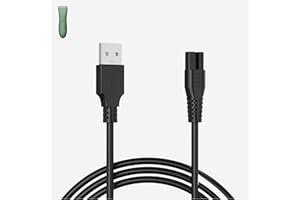 MEROM Charger Compatible with Meridian Grooming Electric Shaver Trimmer Replacement Charging Cable for Meridian Power Cord Adapter