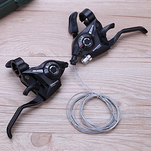 Alloet 21 Speed Bicycle Shifter Brake Conjoined DIP Derailleurs Mountain Bike Hand - Thumbnail 4