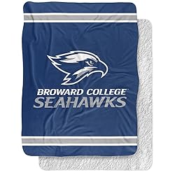 Broward College Blanket, 60"x80" Primary