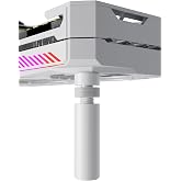 upHere GPU Support Bracket,Graphics Card GPU Support, Video Card Sag Holder Bracket, GPU Stand,White,M(49mm-80mm)