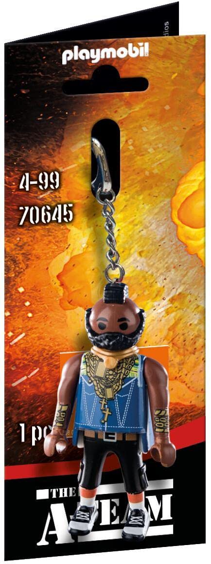 Playmobil 70645 A-Team BA Key Chain, Fun Imaginative Role-Play, PlaySets Suitable for Children Ages 4+