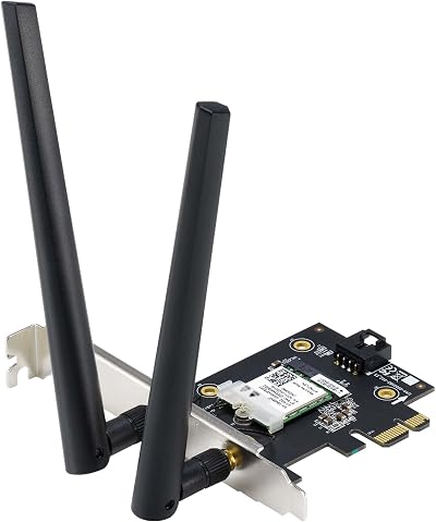 Asus PCE-AXE5400 AXE5400 Wi-Fi 6E PCIe Adapter Bluetooth 5.2