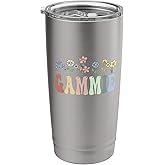 Gammie Gifts Women Wildflower Floral Design Gammie Stainless Steel Insulated Tumbler