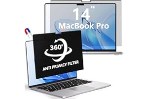 Magnetic Macbook Pro 14 Inch Privacy Screen(2021-2024, M1, M2, M3, M4), Removable Anti Glare Blue Light Macbook Pro Screen Pr
