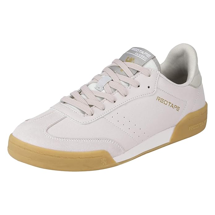 red tape white casual shoes