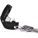 [Apple MFi certified] Avantree Handy Apple Keyring Keychain Short Lightning Cable for High Speed Data Sync Charge, Compatible with iPhone 6, 5 and All Apple iOS versions