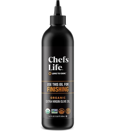 Amazon.com: Chefs Life Organic Finishing Oil - 100% Extra Virgin
