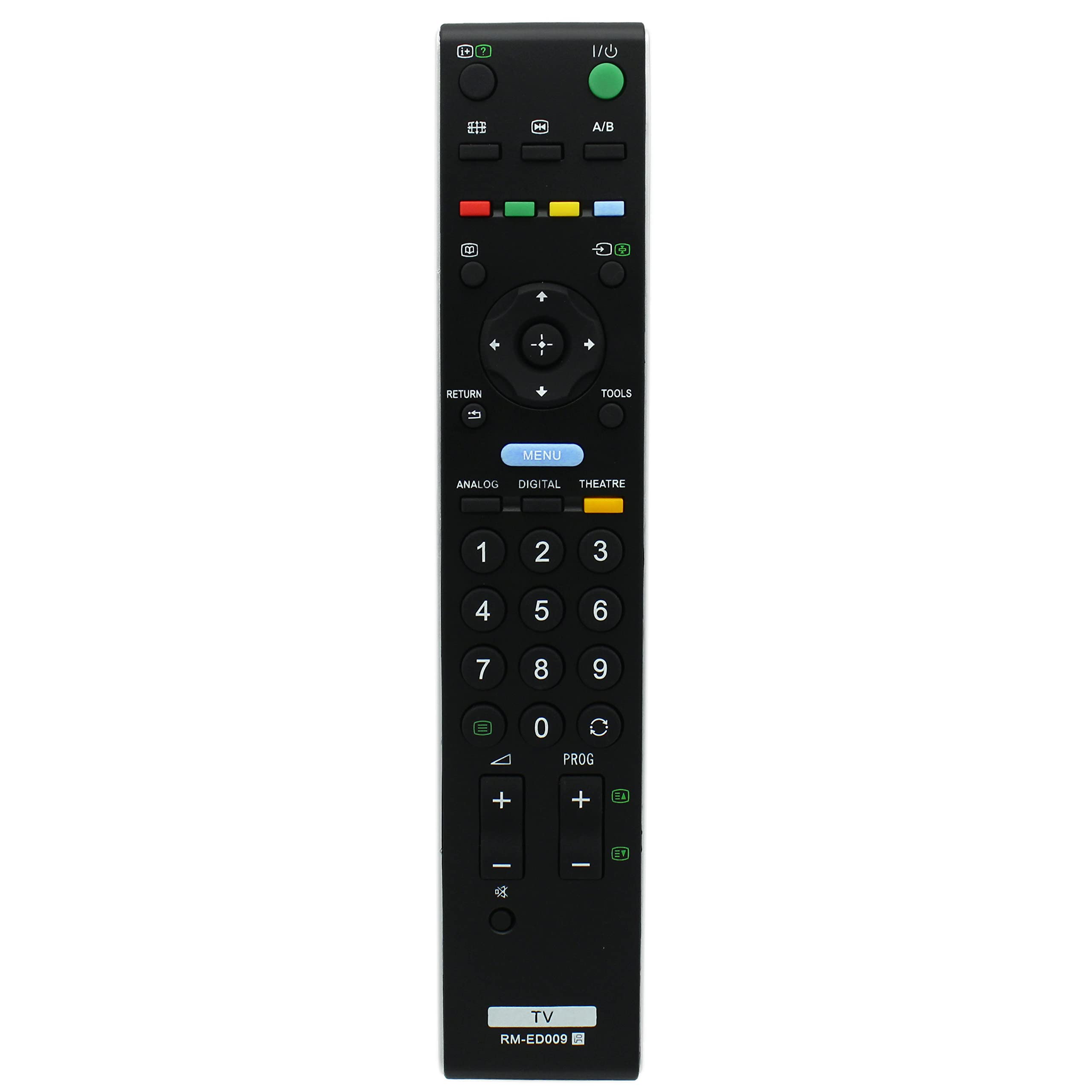 RM-ED009 Remote Control Replacement for Sony TV KDL-20B4030 KDL-20B4050 KDL-20S3000 KDL-20S3020 KDL-20S3030 KDL-20S3040 KDL-20S3050 KDL-20S3060 KDL-20S3070