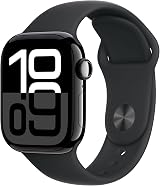 Apple Watch Series 10 GPS 42mm Jet Black Aluminium Ink Sport Loop One Size