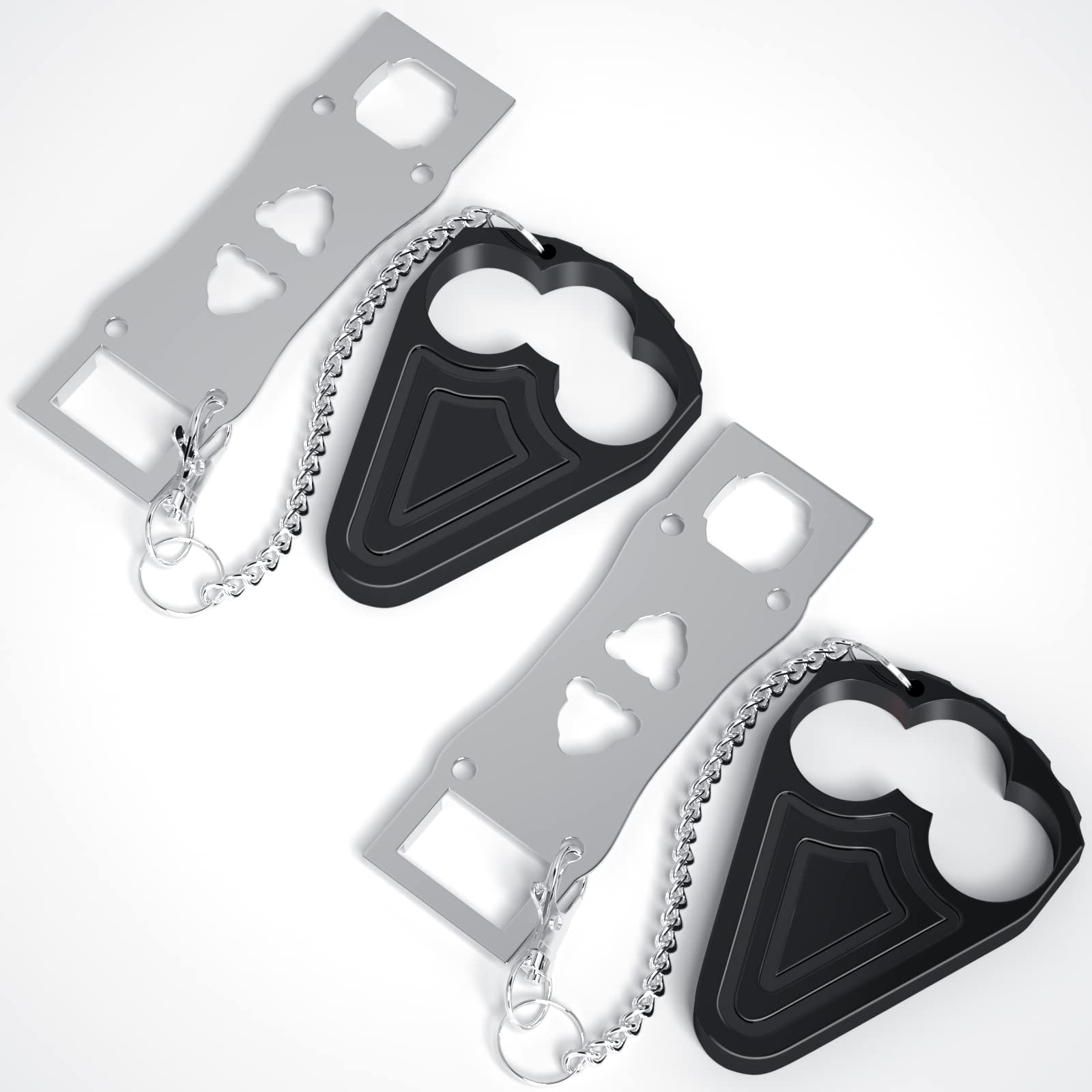 Photo 1 of 2 Pack Portable Door Lock for Hotel Door Safety- Metal Hotel Door Locks for Travelers Security-Travel Door Lock Latches & Bolts for Additional Safety Prevent Unauthorized Entry, (Black)