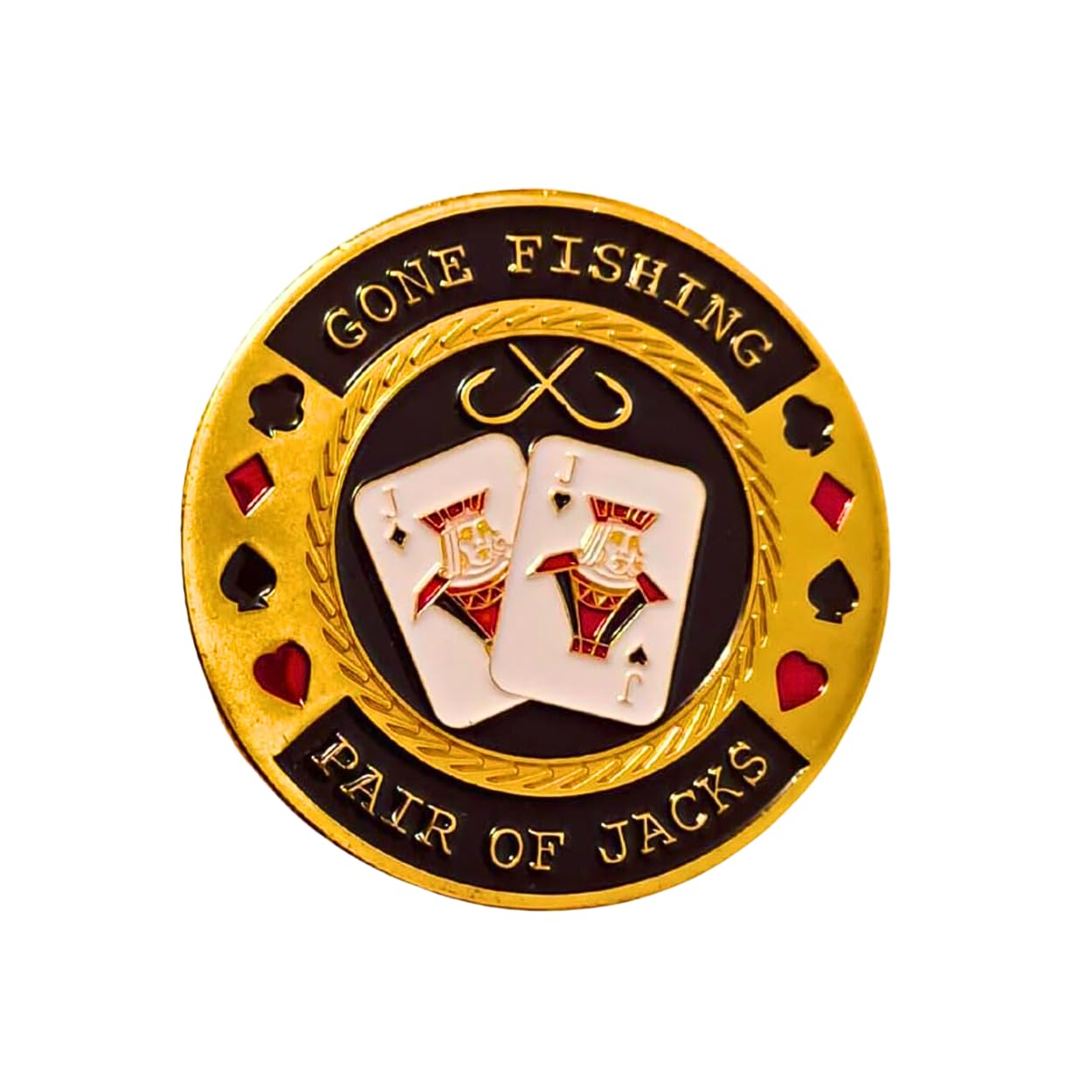 Poker Card-Guard - Gone Fishing (Pair of Jacks)