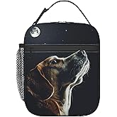 VANZEV Insulated Lunch Box for Women Men, Beagle Dog Theme Lunch Box Reusable Portable Lunch Bag Cooler Tote Waterproof Lunch Container for Office Picnic Work Travel Hiking