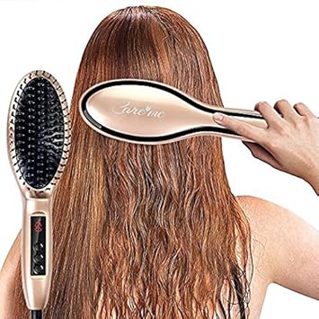 Buy Electric Ceramic Hair Straightening Brush For Beauty Salon