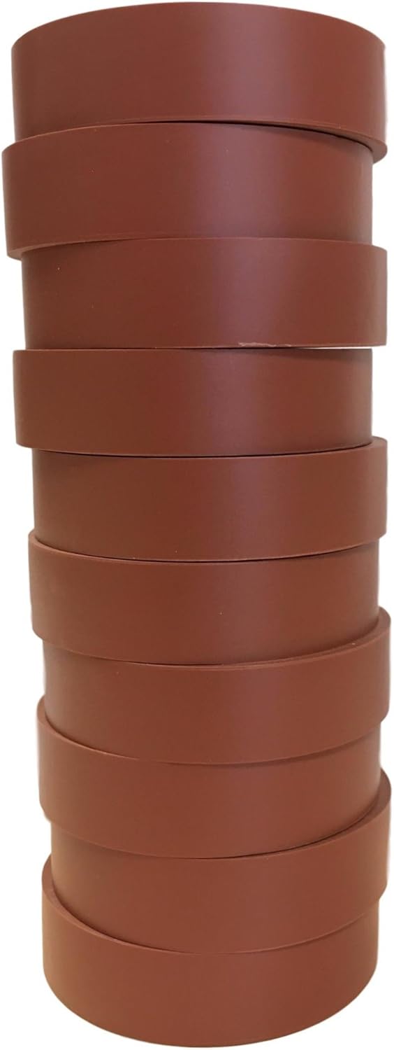 TradeGear Colored Masking Tape 7 Pk – 1 Inch x 15 Yards (45 Ft) - Rainbow Color General Purpose Craft Paper Tape – Perfect for Art, Labeling, Color Code, Classrooms, Painters, Kids, Home, Office, DIY: Office Products