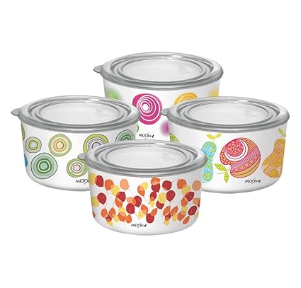 Buy Milton Sparks Jar Melamine 300ml 4 Pcs Set Food Grade