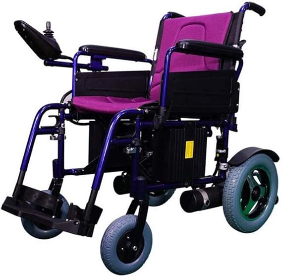Electric Lightweight Folding Wheelchair Indoor/Outdoor Lithium Battery