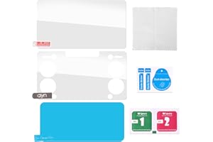 2pcs Screen Protector for AYN THOR Handheld Console, Tempered Glass Anti-Scratch Screens Cover with Alcohol Wipe Dust Removal